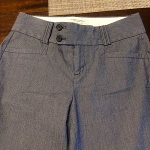 Banana Republic Sloan Navy Pinstripe Pants size 0